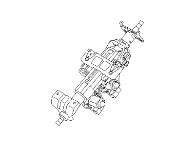 2008 Hyundai Veracruz Steering Column - 56310-3J100