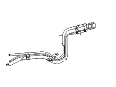 2003 Hyundai Tiburon Fuel Filler Neck - 31043-2D030