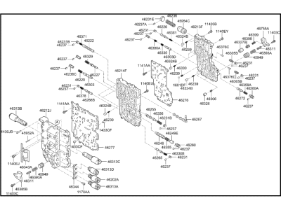2023 Hyundai Palisade Valve Body - 46210-4G200