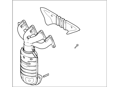 Hyundai 28510-23720 Exhaust Manifold Assembly