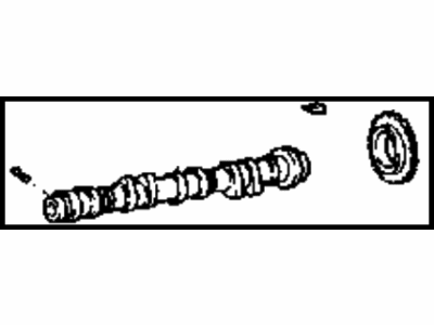 1999 Hyundai Elantra Camshaft - 24100-23202