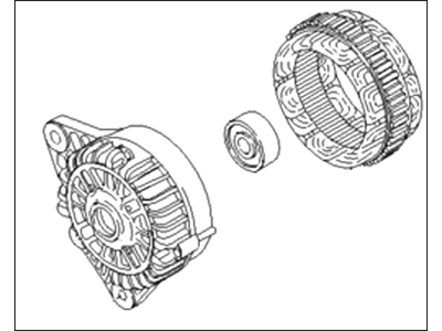 Hyundai Genesis Coupe Alternator Case Kit - 37330-2C110