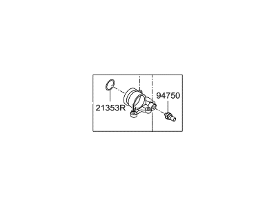 Hyundai 21160-3C711 Cover Assembly-Oil Drain