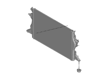 Hyundai Elantra Radiator - 25310-BY100