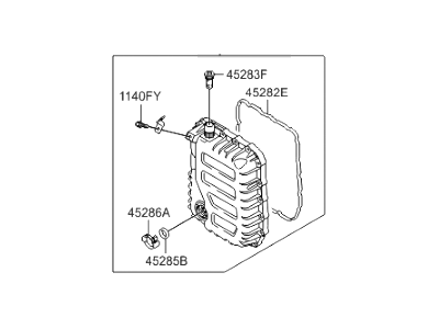 Hyundai 45280-3B811 Cover-Valve Body