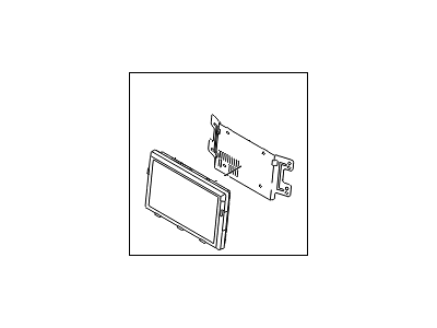 Hyundai 96525-3V100 Monitor Assembly-Front Avn