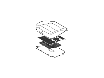 Hyundai Kona Seat Cushion - 88100-J9140-SNJ