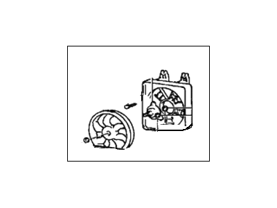 Hyundai 97730-34001 Blower Assembly-Conderser