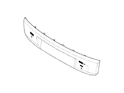 Hyundai 87371-D3110 Moulding-Back Panel