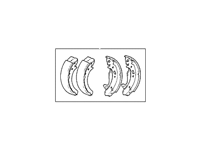 Hyundai Elantra Parking Brake Shoe - 58305-29A00