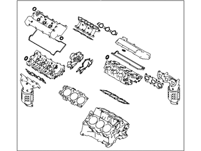 Hyundai 20920-37E00 Gasket Kit-Engine Overhaul Upper