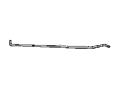 1995 Hyundai Sonata Door Latch Cable - 81372-34000