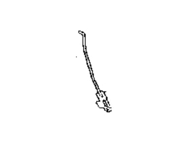 1995 Hyundai Sonata Door Latch Cable - 81383-34000