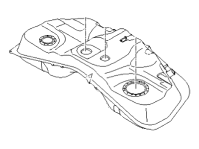 Hyundai Genesis Coupe Fuel Tank - 31150-2M500