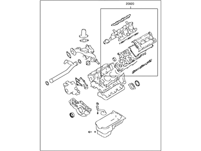 Hyundai 20910-23C10 Gasket Kit-Engine Overhaul
