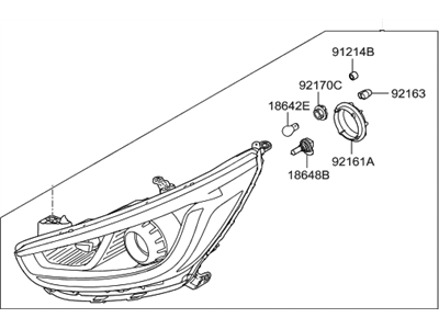 Hyundai 92102-1R610
