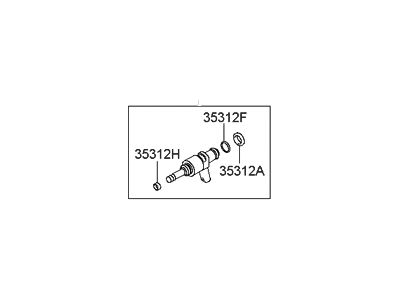 Hyundai 35310-2G720 Injector Assembly-Fuel