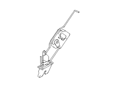 Hyundai Elantra Tailgate Lock - 81240-2D200