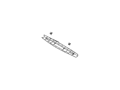 Hyundai 81760-2S000-9P Trim Assembly-Tail Gate Upper