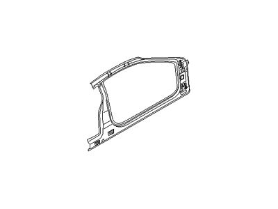 Hyundai 71141-2C010 Reinforcement Assembly-Side Outer RH