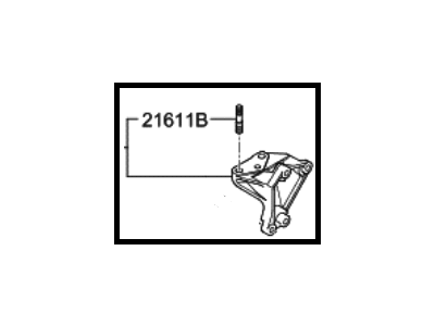 Hyundai 21670-2B210 Engine Support Bracket Assembly
