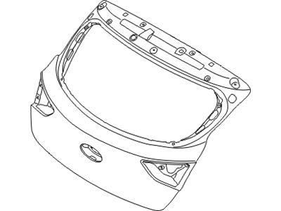 Hyundai 73700-A5001 Panel Assembly-Tail Gate