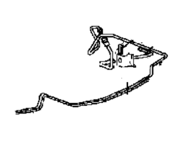 2001 Hyundai Sonata Brake Line - 58743-38006