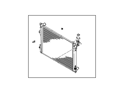 Hyundai 25310-0A180 Radiator Assembly