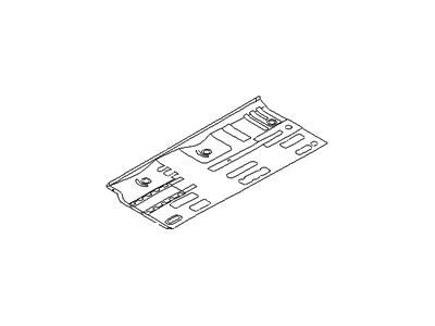 Hyundai 65120-A5000 Panel Assembly-Center Floor Side,R