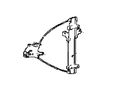 1998 Hyundai Sonata Window Regulator - 82403-34011