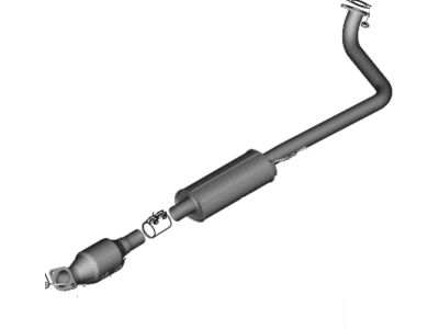 2022 Hyundai Kona Muffler - 28600-J9GJ0