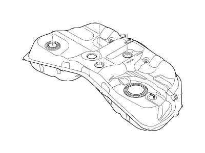 Hyundai 31150-D2500 Tank Assembly-Fuel