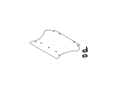 Hyundai 85710-26200-SH Mat Assembly-Luggage Floor