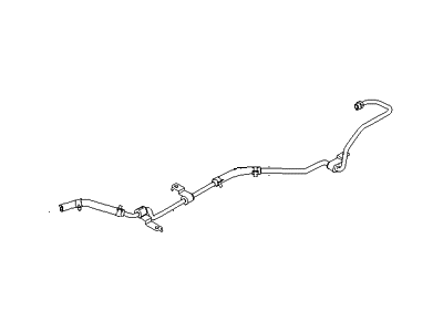 Hyundai 57520-1E011 Tube & Hose Assembly-Return