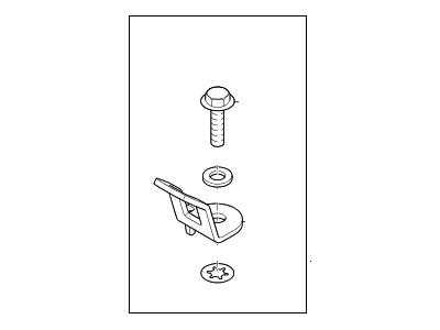 Hyundai 89891-D2000 Holder Assembly-Child Rest Hook