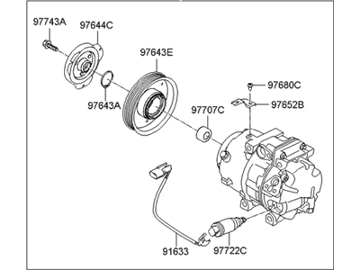 Hyundai 97701-1U500