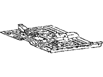 Hyundai Excel Floor Pan - 65111-24050