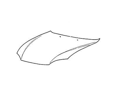 Hyundai Tiburon Hood - 66400-27011