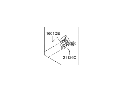 Hyundai 24010-3F450 Adapter Assembly-Tensioner