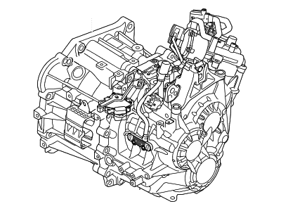 Hyundai 43000-2C205 Transmission Assembly-Manual