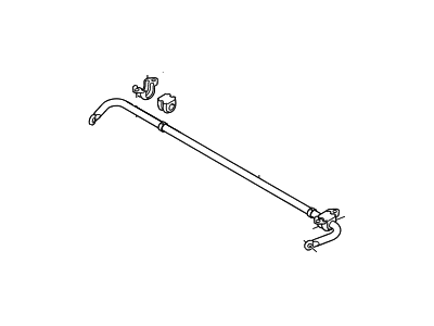 2009 Hyundai Genesis Coupe Sway Bar Kit - 55510-2M000