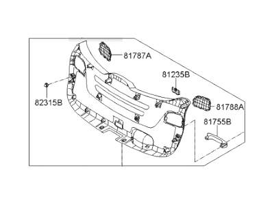 Hyundai 81750-4Z600-NBC