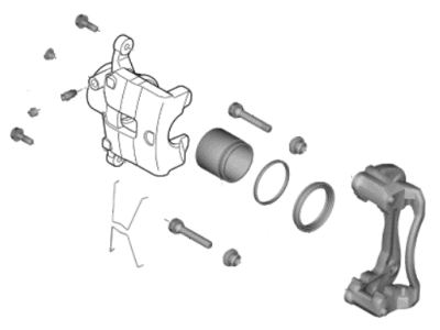 Hyundai Kona Electric Brake Caliper - 58190-K4A05