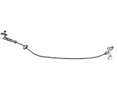 1998 Hyundai Accent Shift Cable - 43760-22700