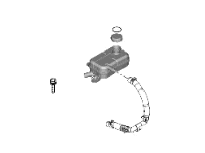Hyundai Santa Fe Hybrid Coolant Reservoir - 254R0-CH000