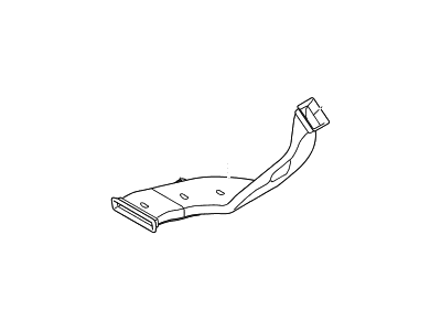 Hyundai 97360-F3000 Duct-Rear Heating,LH