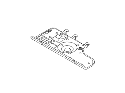 Hyundai 97285-3J000-OR Cover Assembly-Under
