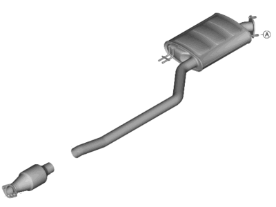 Hyundai Palisade Muffler - 28600-S8320