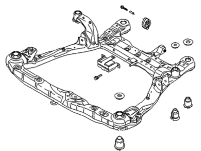 Hyundai Sonata Front Cross-Member - 62405-3K500