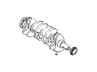 Hyundai Elantra N Crankshaft - 36RZ6-2GF00